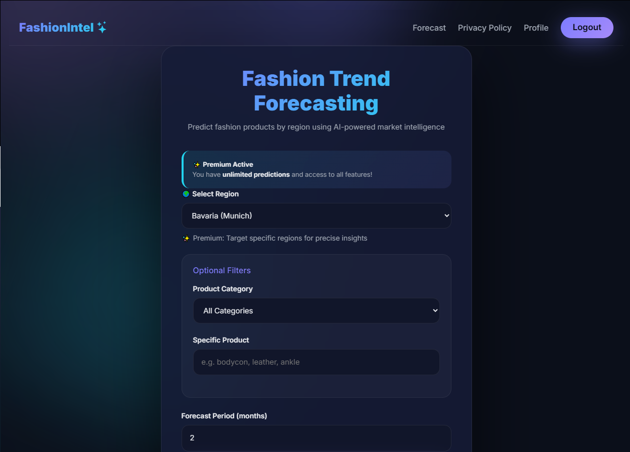 Platform Screenshot 1